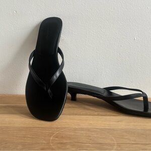 Madewell Chiara Kitten Heel Thong Sandal